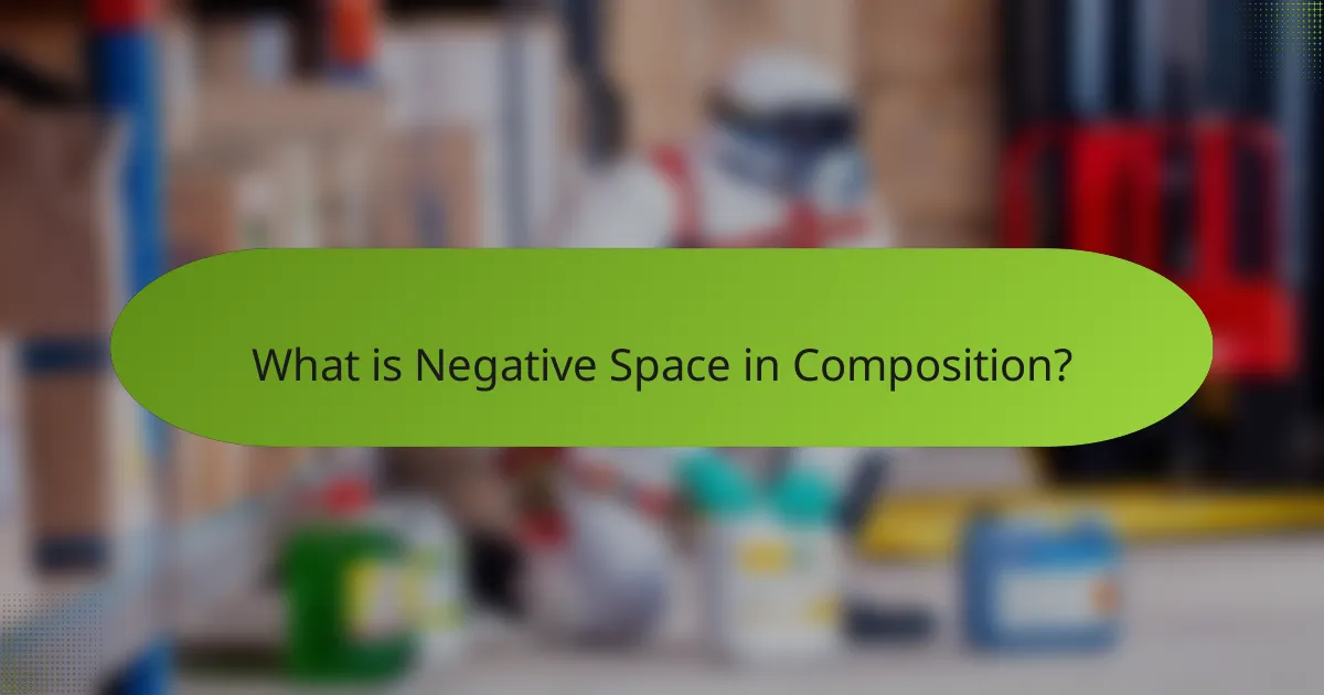 What is Negative Space in Composition?