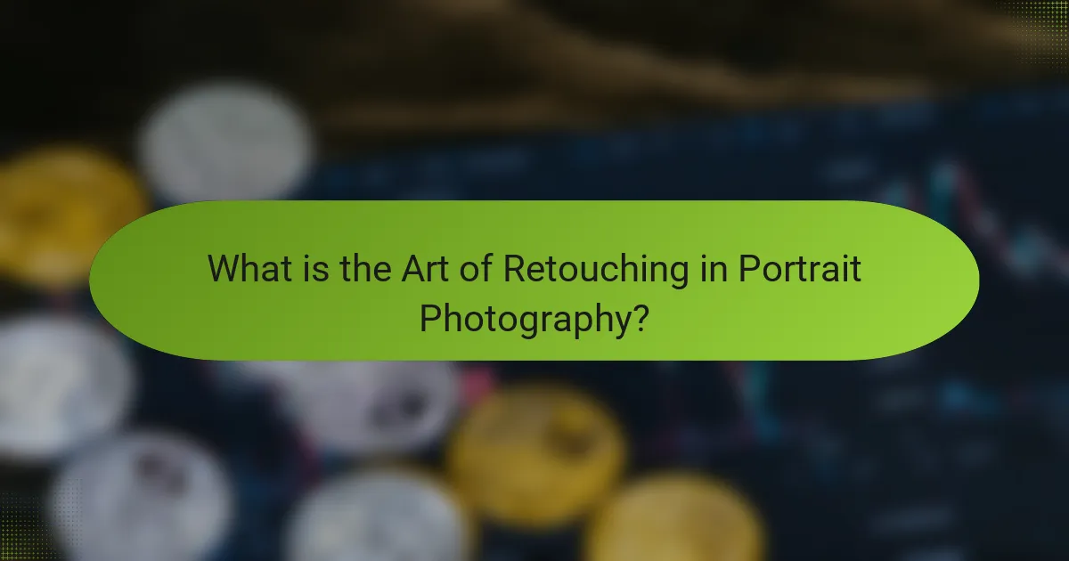 What is the Art of Retouching in Portrait Photography?